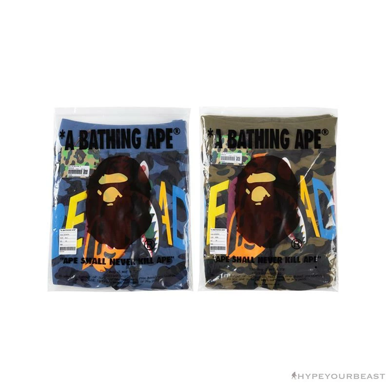 Hypeyourbeast Clothes BAPE X READYMADE Tiger Head Foam Camouflage Shorts 'GREEN' 7 Hypeyourbeast Clothes BAPE X READYMADE Tiger Head Foam Camouflage Shorts 'GREEN'