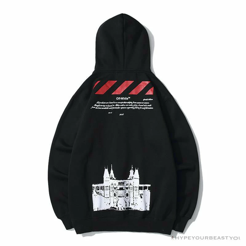 Hypeyourbeast Hoodies & Jackets OFF-WHITE CO VIRGIL ABLO Netherlands Museum Hoodie 'BLACK' 2 Hypeyourbeast Hoodies & Jackets OFF-WHITE CO VIRGIL ABLO Netherlands Museum Hoodie 'BLACK'