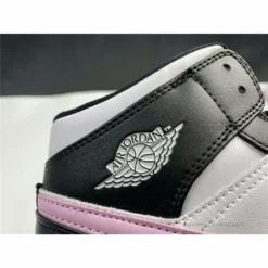 Hypeyourbeast Jordan 1 Mid White Black Light Arctic Pink