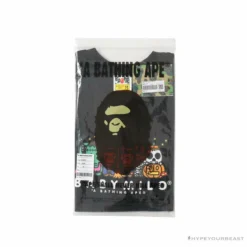 Hypeyourbeast BAPE Baby Milo Halloween Tee Shirt 'BLACK'
