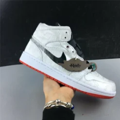 Hypeyourbeast Air Jordan 1 Mid X CLOT White