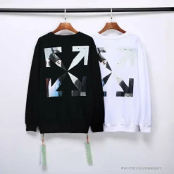 Hypeyourbeast OFF-WHITE The Kiss Long Sleeve Shirt 'WHITE' Shirts