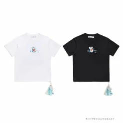 Hypeyourbeast OFF-WHITE Spoof Doraemon Arrow Tee Shirt 'BLACK' T-Shirts 19 Hypeyourbeast OFF-WHITE Spoof Doraemon Arrow Tee Shirt 'BLACK' T-Shirts
