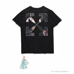 Hypeyourbeast OFF-WHITE New Limited Religious Tee Shirt 'BLACK'