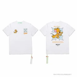 Hypeyourbeast T-Shirts OFF-WHITE Handsome Jerry Arrow Tee Shirt 'WHITE'