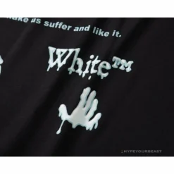 Hypeyourbeast OFF-WHITE Mickey Limited Arrow Tee Shirt 'BLACK' T-Shirts