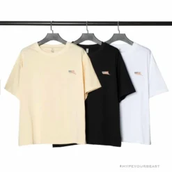 Hypeyourbeast OFF-WHITE Loose X Oversized Chest Tee Shirt 'WHITE'