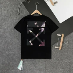 Hypeyourbeast T-Shirts OFF-WHITE Mary Religious Oil Painting Tee Shirt 'BLACK'