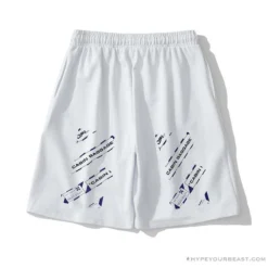 Hypeyourbeast Pants OFF-WHITE Cabin Cabbage Shorts 'WHITE'