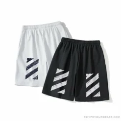 Hypeyourbeast OFF-WHITE Classic Seeing Things Shorts 'WHITE'