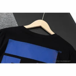 Hypeyourbeast OFF-WHITE Gradient Classic Cross Arrow Tee Shirt 'BLACK'