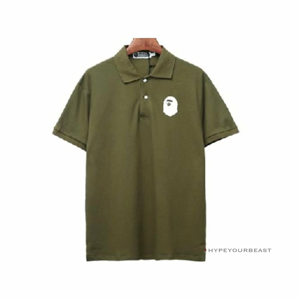 Hypeyourbeast Bape Shirt Green Clothes 1 Hypeyourbeast Bape Shirt Green Clothes