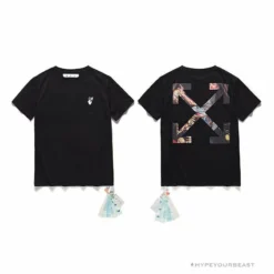 Hypeyourbeast T-Shirts OFF-WHITE Skull Tee Shirt 'BLACK'