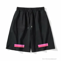 Hypeyourbeast Pants OFF-WHITE Gradient Series Shorts 'BLACK'