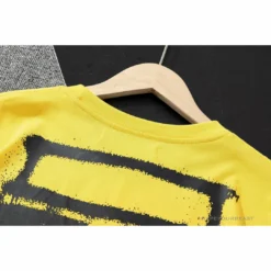Hypeyourbeast OFF-WHITE Spray Paint Arrow Tee Shirt 'YELLOW'