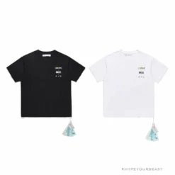 Hypeyourbeast OFF-WHITE X LOEW X SMILEY Tee Shirt 'BLACK' T-Shirts 5 Hypeyourbeast OFF-WHITE X LOEW X SMILEY Tee Shirt 'BLACK' T-Shirts