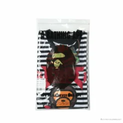 Hypeyourbeast BAPE Baby Milo Rock Bass Player Striped Tee Shirt 'BLACK' Clothes