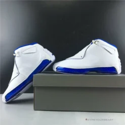 HypeYourBeast Air Jordan 18 Retro 'White Sport Royal'