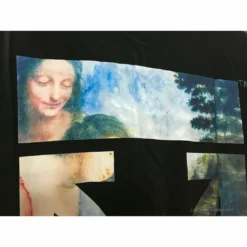 Hypeyourbeast OFF-WHITE The Virgin And Child With Saint Anne Tee Shirt 'BLACK' T-Shirts