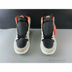 Hypeyourbeast Air Jordan 1 Retro High OG Neutral Grey Hyper Crimson