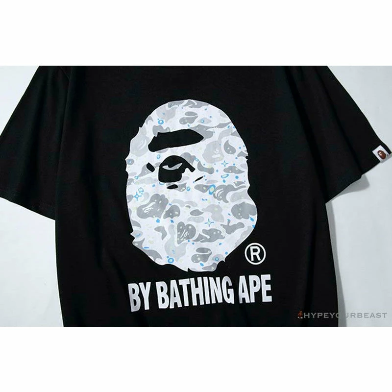 Hypeyourbeast Clothes BAPE Starry Sky Camouflage Luminous Great Ape Man Head Tee Shirt 'BLACK' 6 Hypeyourbeast Clothes BAPE Starry Sky Camouflage Luminous Great Ape Man Head Tee Shirt 'BLACK'