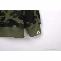 Hypeyourbeast Clothes BAPE Classic Ape Head Embroidered Camouflage Long Sleeve Shirt 'GREEN' 13 Hypeyourbeast Clothes BAPE Classic Ape Head Embroidered Camouflage Long Sleeve Shirt 'GREEN'