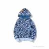HypeYourBeast Bape Camo Hoodie Shark Head BLUE