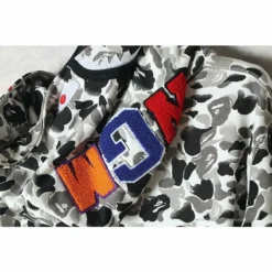 HypeYourBeast Bape Gray Camouflage Hoodie