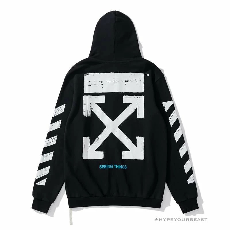 HypeYourBeast Off White Hoodie Black & White 5 HypeYourBeast Off White Hoodie Black & White