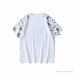 Hypeyourbeast BAPE Baby Milo Galaxy Astronaut Luminous Tee Shirt 'WHITE' Clothes