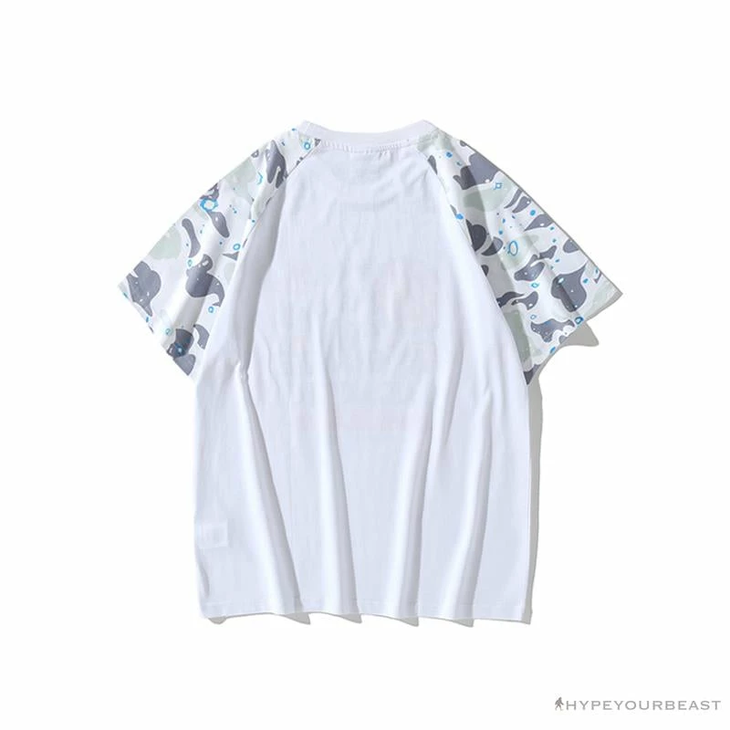 Hypeyourbeast BAPE Baby Milo Galaxy Astronaut Luminous Tee Shirt 'WHITE' Clothes 2 Hypeyourbeast BAPE Baby Milo Galaxy Astronaut Luminous Tee Shirt 'WHITE' Clothes