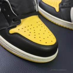 HypeYourBeast Air Jordan 1 High Yellow Toe Black White