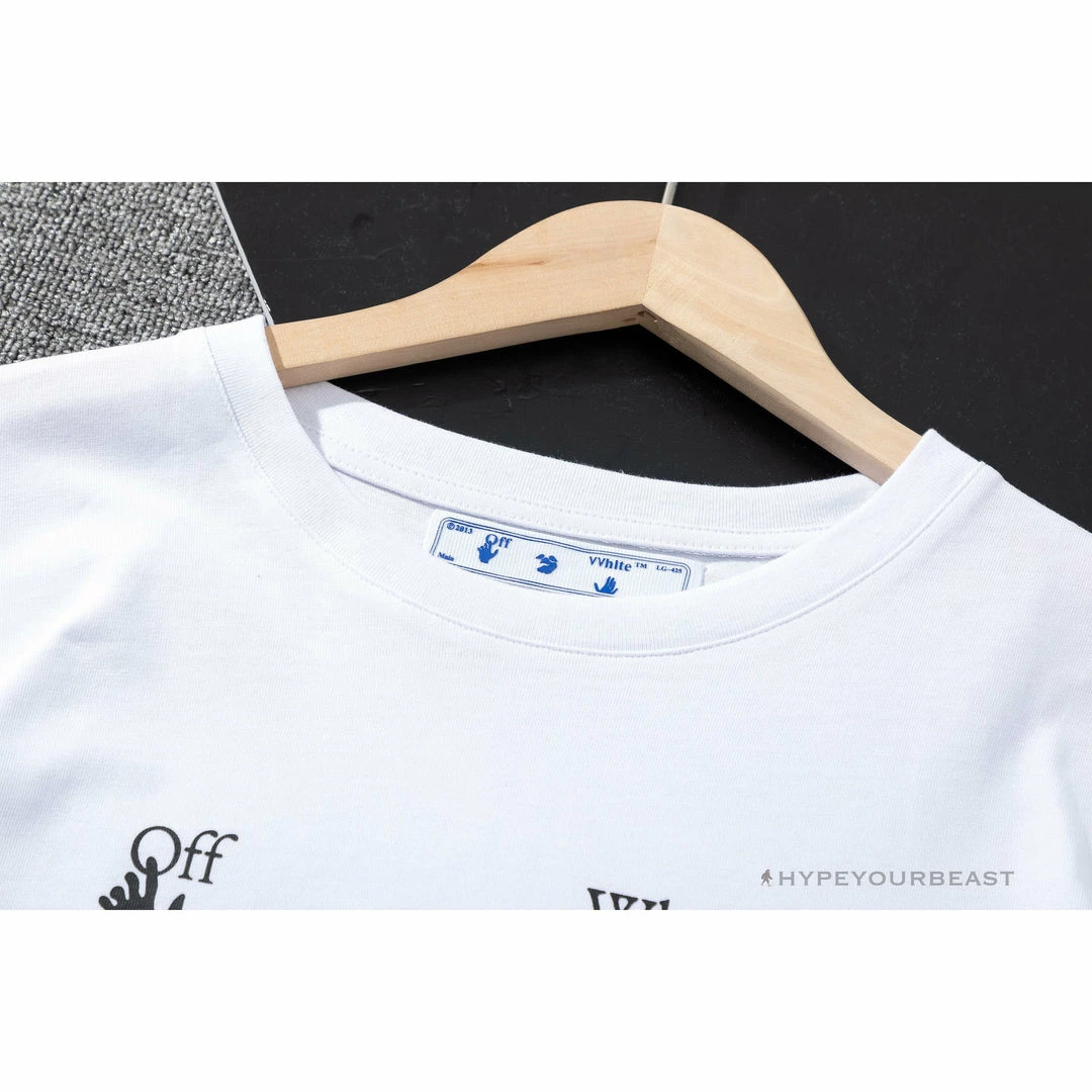 Hypeyourbeast T-Shirts OFF-WHITE The Simpson Tee Shirt 'WHITE' 3 Hypeyourbeast T-Shirts OFF-WHITE The Simpson Tee Shirt 'WHITE'