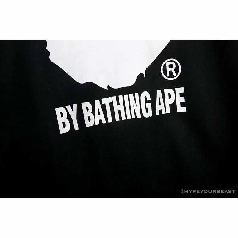 Hypeyourbeast Clothes BAPE Behind The Great Ape-Man Head Long Sleeve Shirt 'BLACK' 5 Hypeyourbeast Clothes BAPE Behind The Great Ape-Man Head Long Sleeve Shirt 'BLACK'