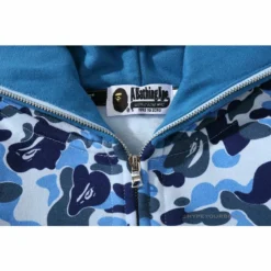 HypeYourBeast Bape Camo Hoodie Shark Head BLUE 22 HypeYourBeast Bape Camo Hoodie Shark Head BLUE
