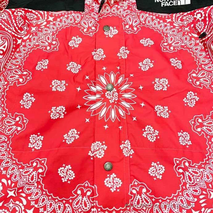 HypeYourBeast Supreme X TNF Bandana Jacket Red 1 HypeYourBeast Supreme X TNF Bandana Jacket Red