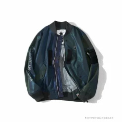 Hypeyourbeast Clothes BAPE HUNTING Aurora Color Gradient Reflective Jacket