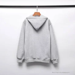 Hypeyourbeast Clothes BAPE X Bathing Ape Head Hoodie 'GREY'