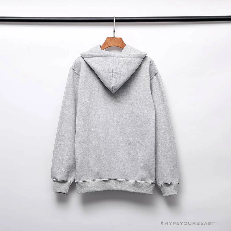 Hypeyourbeast Clothes BAPE X Bathing Ape Head Hoodie 'GREY' 2 Hypeyourbeast Clothes BAPE X Bathing Ape Head Hoodie 'GREY'