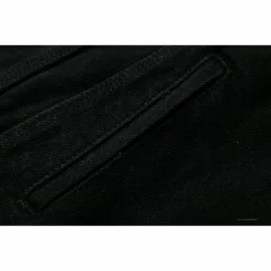 HypeYourBeast Off White Denim Black Jacket - Black Hoodies & Jackets