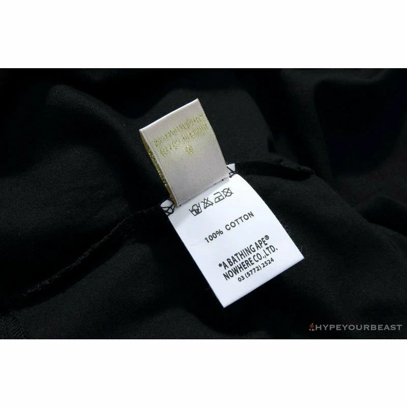 Hypeyourbeast Clothes BAPE Starry Sky Camouflage Luminous Great Ape Man Head Tee Shirt 'BLACK' 10 Hypeyourbeast Clothes BAPE Starry Sky Camouflage Luminous Great Ape Man Head Tee Shirt 'BLACK'