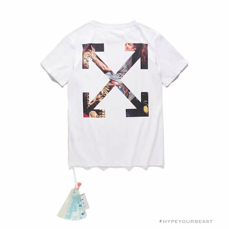 Hypeyourbeast OFF-WHITE Skull Tee Shirt 'WHITE' 2 Hypeyourbeast OFF-WHITE Skull Tee Shirt 'WHITE'