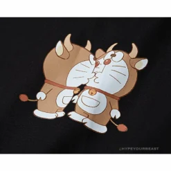 Hypeyourbeast OFF-WHITE Year Of The Ox Doraemon Arrow Tee Shirt 'BLACK'