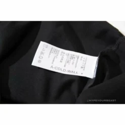 Hypeyourbeast OFF-WHITE ACW Empressed Tee Shirt 'BLACK' T-Shirts