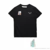Hypeyourbeast T-Shirts OFF-WHITE The Kiss Tee Shirt 'BLACK'