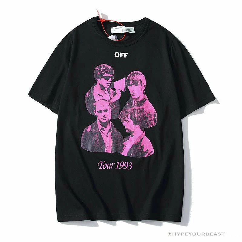 Hypeyourbeast OFF-WHITE CO VIRGIL ABLOH Portrait Tee Shirt "BLACK' 3 Hypeyourbeast OFF-WHITE CO VIRGIL ABLOH Portrait Tee Shirt "BLACK'