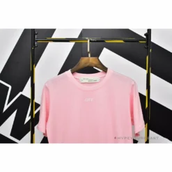 Hypeyourbeast OFF-WHITE Sakura Tee Shirt 'PINK' T-Shirts