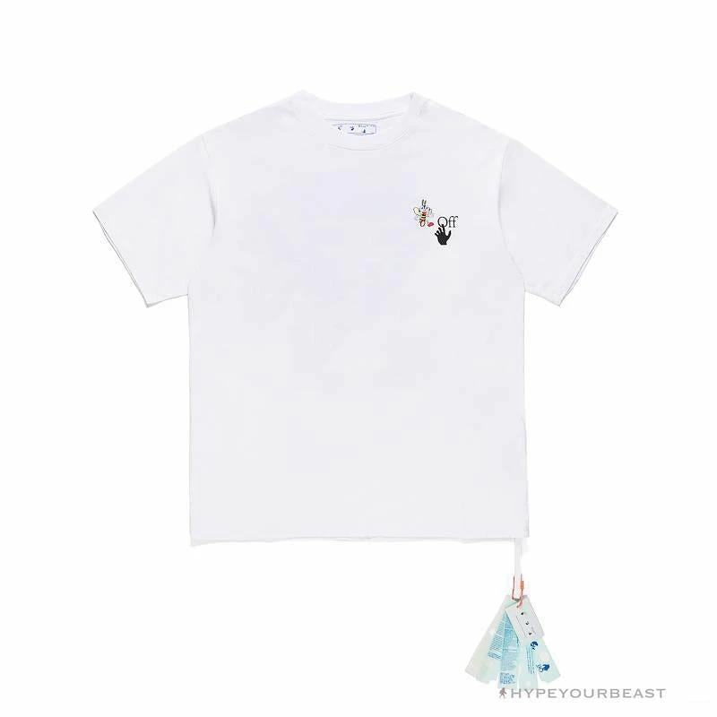 Hypeyourbeast T-Shirts OFF-WHITE Takashi Murakami Sunflower Tee Shirt 'WHITE' 1 Hypeyourbeast T-Shirts OFF-WHITE Takashi Murakami Sunflower Tee Shirt 'WHITE'