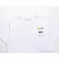 Hypeyourbeast OFF-WHITE X LOEW X SMILEY Tee Shirt 'WHITE' T-Shirts 14 Hypeyourbeast OFF-WHITE X LOEW X SMILEY Tee Shirt 'WHITE' T-Shirts