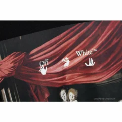 Hypeyourbeast OFF-WHITE New Madonna Painting Cotton Terry Long Sleeve Shirt 'BLACK' Shirts